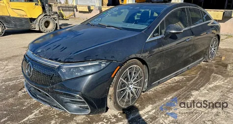 2022 Mercedes-Benz Eqs Sedan 450+ z USA, uszkodzony, nr VIN W1KCG2DB5NA014838